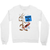 looney tunes genius at work Crewneck Sweatshirt