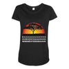 lion chant t   funny  lions joke king savannah africa retro big cat Maternity Scoop Neck T-shirt