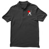 he clash inspired long sleeve Men's Polo Shirt