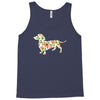dachshund flower Tank Top