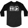 problem l&ouml;sung motorrad fahren  biker fun 3/4 Sleeve Shirt