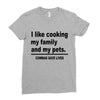 i like cooking Ladies Fitted T-Shirt