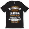 Super Cool Grandpa Of A Freaking Awesome Granddaughter T-Shirt
