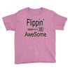 flippin awesome cooking greeting Youth Tee