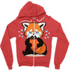 fox Zipper Hoodie