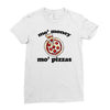 mo money mo pizzas Ladies Fitted T-Shirt