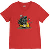moving castle grayskull V-Neck Tee