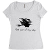 bumper Women's Triblend Scoop T-shirt