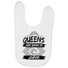 Queens Are Born In June Baby Bibs