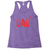 dad 2 Racerback Tank