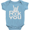 rock you Baby Onesie