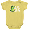 sad t rex Baby Bodysuit
