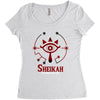 Zelda Glowing Sheikah Eye Women's Triblend Scoop T-shirt