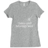 magic wand rhinestone Ladies Fitted T-Shirt