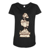 shrine of the silver monkey Maternity Scoop Neck T-shirt