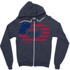 happy 4th of july Zipper Hoodie