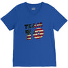 team 10 american flag V-Neck Tee