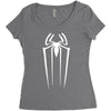 spiderman logo avengers marvel comics gift Women's Triblend Scoop T-shirt