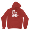 eat sleep game repeat Unisex Hoodie