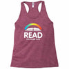 read you dumb fuck Racerback Tank
