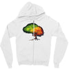 time leaves Zipper Hoodie