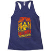 crazy halloween pit lady Racerback Tank