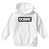 Dobre Black/White Youth Hoodie