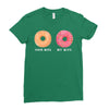 your wife my wife donuts Ladies Fitted T-Shirt