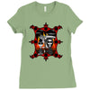 gothic american gothic Ladies Fitted T-Shirt