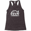 cock taste the difference mens v neck Racerback Tank