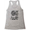 pizza my mind Racerback Tank