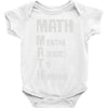 math mental abuse to humans Baby Onesie