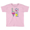 love teal best trending Toddler T-shirt