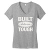 built adams tough Women's V-Neck T-Shirt