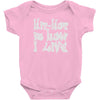 hip hop is how i live Baby Onesie