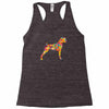 boxer flower Racerback Tank