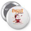 enlist Pin-back button
