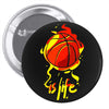 life is basketball Pin-back button