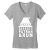 expecto patron &amp; ru Women's V-Neck T-Shirt