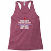 your ego is writing checks boyfriend Racerback Tank