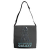 best dad in the galaxy Adjustable Strap Totes