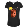 Kim Jong Un Ice T Maternity Scoop Neck T-shirt