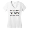 princess consuela banana hammock Women's V-Neck T-Shirt