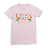 Brown Suga Babe Ladies Fitted T-Shirt