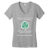 natural 1   orc Women's V-Neck T-Shirt