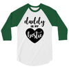Daddy is My Bestie 3/4 Sleeve Shirt