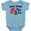 pick your poison Baby Onesie