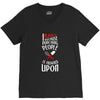 i bake because punching people is frowned upon V-Neck Tee