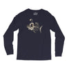 animal fishing tee graphic Long Sleeve Shirts