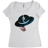 Space Love Women's Triblend Scoop T-shirt